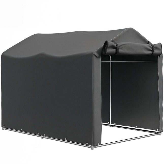 Waterproof Outdoor Storage Tent, Dark Grey, 220 x 157 x 165 cm