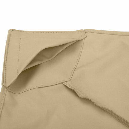 Waterproof Pavilion Replacement Roof 3x3m, Double Vent Beige