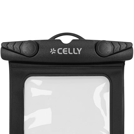 Waterproof Phone Pouch, IPX8, Fits Up To 7 Inch, Black