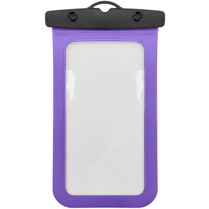 Waterproof Phone Pouch, IPX8, Up To 7 Inch, Purple