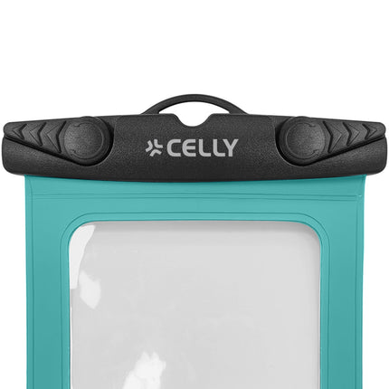 Waterproof Phone Pouch, IPX8, Up To 7 Inch, Turquoise
