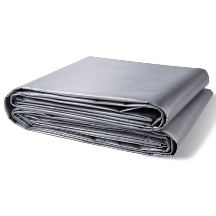 Waterproof Poly Tarp 16 x 20 Ft, 10 Mil, UV Resistant