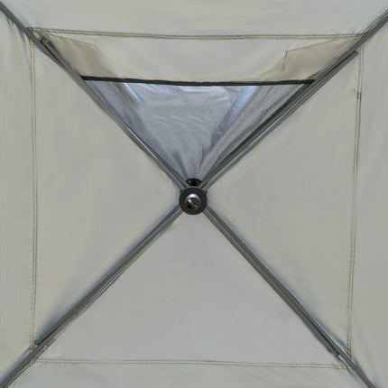 Waterproof Pop-Up Gazebo, 3x3m, UV protection, dark grey