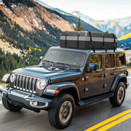 Waterproof Rooftop Cargo Carrier Bag, 600L, Lock