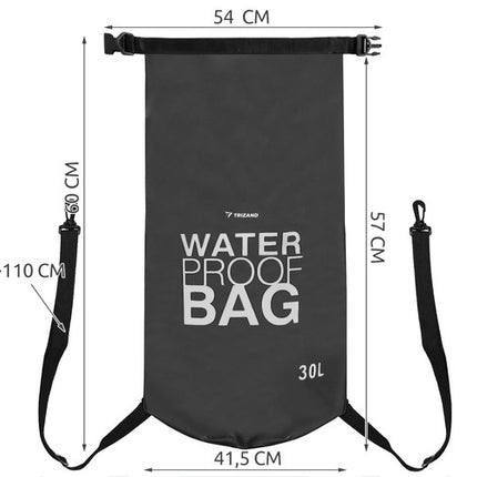 Waterproof bag 30L black