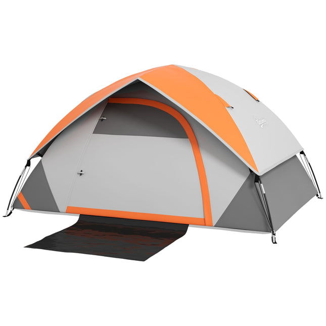 Waterproof dome tent for 2 people, light and stable