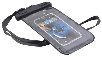 Waterproof phone case - black