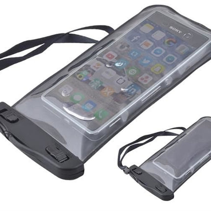 Waterproof phone case - black