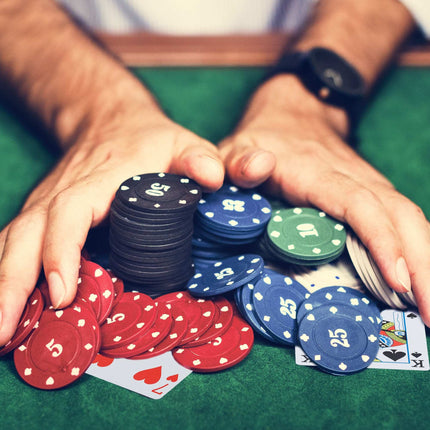 Waterproof plastic poker cards