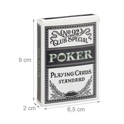 Waterproof playing cards 4 decks