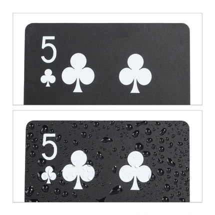 Waterproof poker cards 2 sets