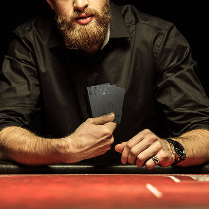 Waterproof poker cards 2 sets