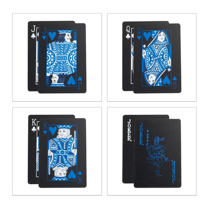 Waterproof poker cards 2 sets