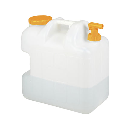 Water tank with faucet