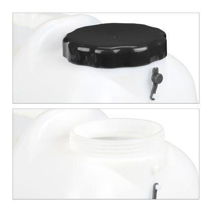 Water tank with faucet