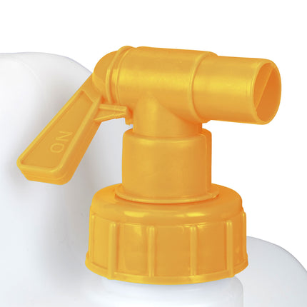 Water tank with faucet