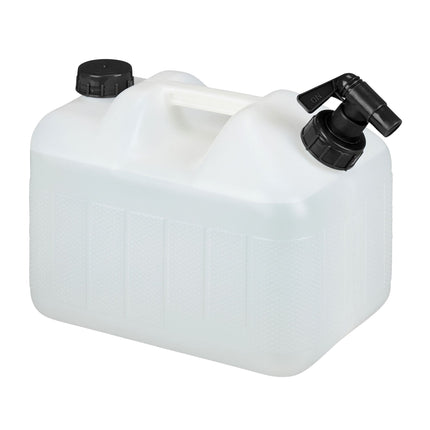 Water tank with faucet