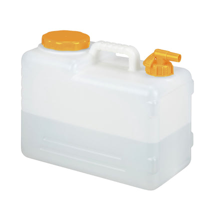 Water tank with faucet