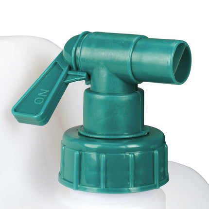 Water tank with faucet