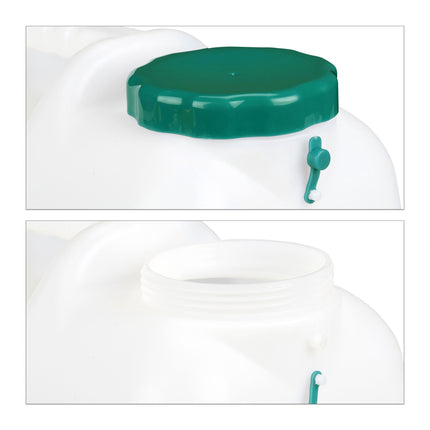 Water tank with faucet
