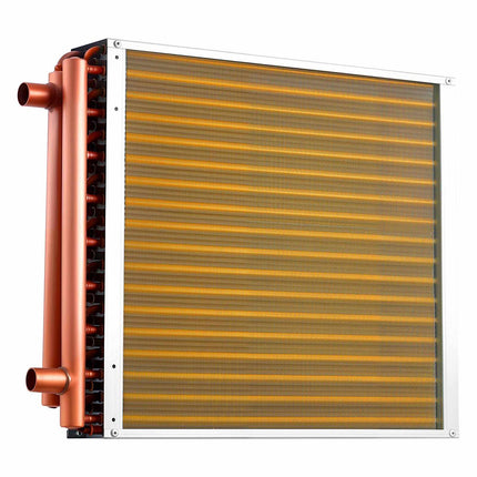 Water-to-Air Heat Exchanger Coil, 18 x 18 in, 120K BTU