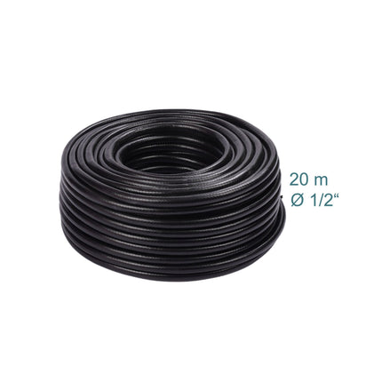 Weatherproof Black Garden Hose – UV-Resistant, Flexible