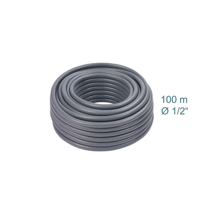 Weatherproof Fabric Garden Hose, UV-Resistant, Flexible