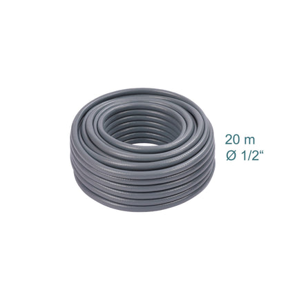 Weatherproof Fabric Garden Hose, UV-Resistant, Flexible