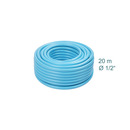 Weatherproof Garden Hose, Light Blue, UV-Resistant