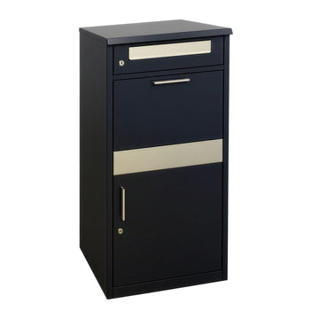 Weatherproof Parcel Letterbox with Lockable Compartments