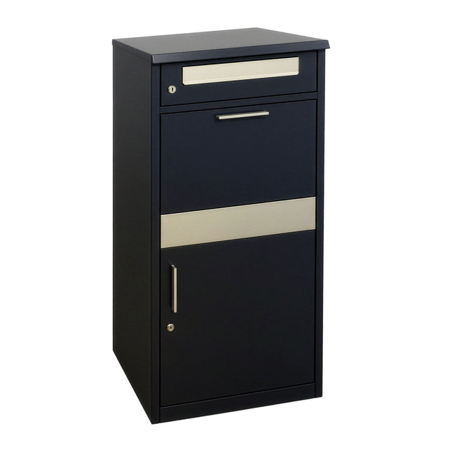 Weatherproof Parcel Letterbox with Lockable Compartments