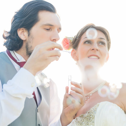 Wedding Bubbles – Heart-Shaped Handles, Guest Gifts