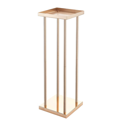 Wedding Flower Stand Set, 10-Pack 23.6-Inch Gold Columns
