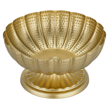 Wedding Flower Vase Set, 10 Pack, Gold Steel, 12 cm