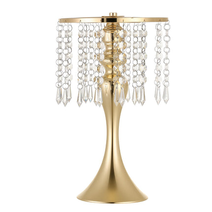 Wedding Flower Vase Set, 20-Pack 33.5 cm Gold Crystal