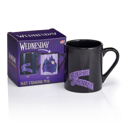 Wednesday Giftable Heat Reveal Mug - Wednesday And Thing