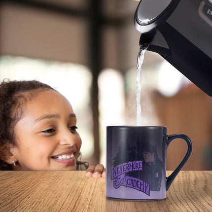 Wednesday Giftable Heat Reveal Mug - Wednesday And Thing