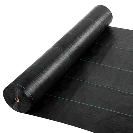 Weed Barrier Fabric 2 x 50m, 100g/m² Woven PP