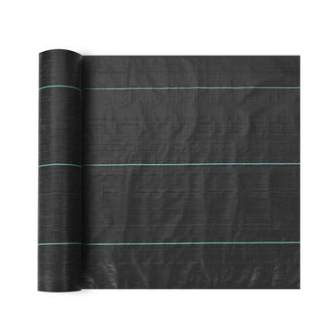 Weed Barrier Fabric, Woven Polypropylene, 3 x 300 ft