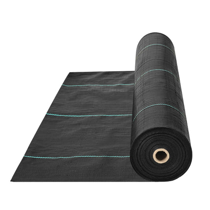 Weed Barrier Landscape Fabric, Woven PP, 6 x 300 ft