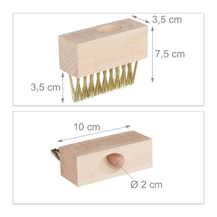 Weeding brush set of 6