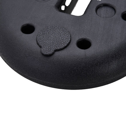 Party tent weight – Fillable up to 5 kg, black HDPE, Ø25x6 Cm