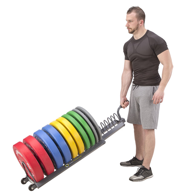 Weight Plate Cart – Durable Steel, Easy Mobility