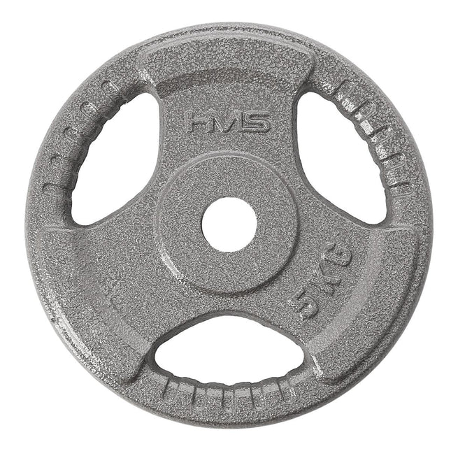 Weight Plate, Hammertone Finish, 5 kg