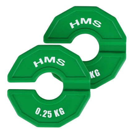 Weight Plate for Strength Training, 0.25 kg, Set of 2