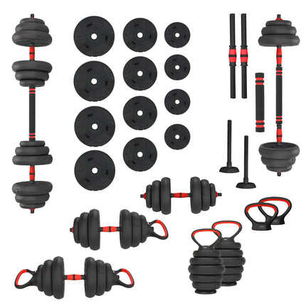 Weight Set 20kg – 6-in-1 Adjustable Dumbbells