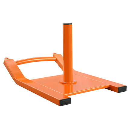 Weight Training Pull Sled, Steel, 400 lb, 1–2 in Plates