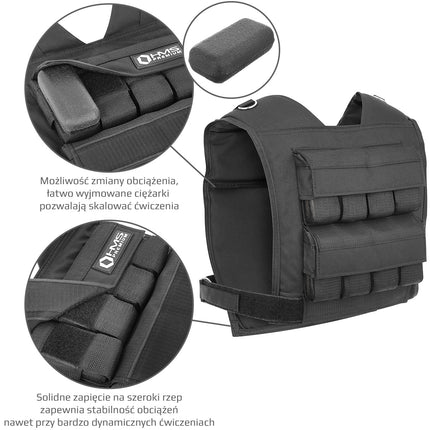 Weight Vest 16 kg – Adjustable Fitness Training