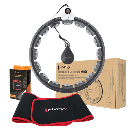 Weighted Hula Hoop with Counter and Waist Support