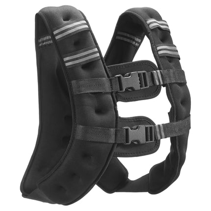 Weighted Vest 16 lb, Reflective, Adjustable Neoprene